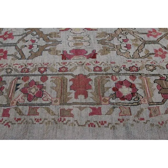 Handwoven Persian Sultanabad Area Rug 11’10” X 16’8″ For Sale - Image 10 of 13