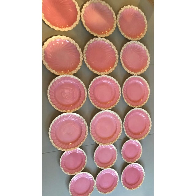 Cauldon of England lovely pink and gold plates just in time for Valentines Day. These plates were made for Gilman...