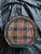 Vintage Tartan Plaid Hat Box Case For Sale - Image 10 of 15