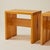 Charlotte Perriand Charlotte Perriand Les Arcs Pine Stools or Side Tables, 1960s, a Pair For Sale - Image 4 of 7