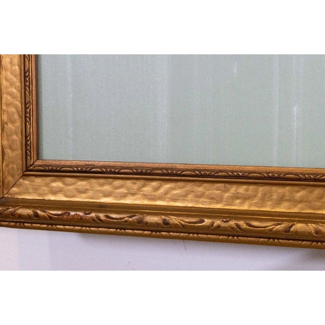 Antique Edmund Darch Lewis Signed Boat at Sea Impressionist Watercolor on Paper Painting For Sale - Image 10 of 10