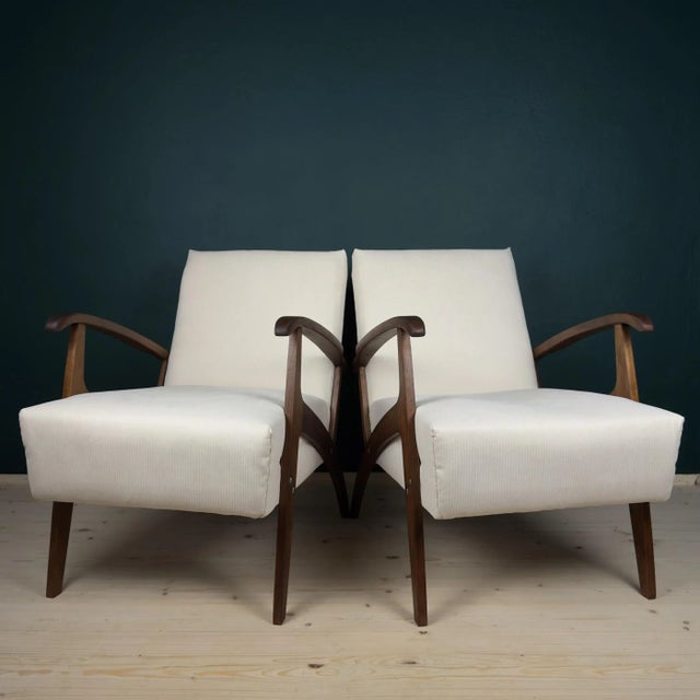 Mid-Century Armchairs, Yugoslavia, 1970s, Set of 2 For Sale - Image 13 of 18
