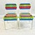 We love these colorful little chairs and your little ones will too. How fun will it be for them to have their own chairs....