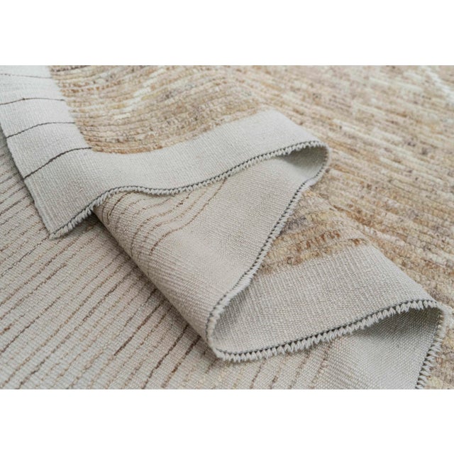 Brown Turkish Tulu Handmade Rug 12' x 17' #20300 For Sale - Image 8 of 8