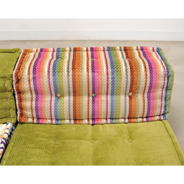 Mah Jong Sofa Missoni Fabrics by Hans Hopfer Roche Bobois 21st C For Sale - Image 15 of 18