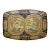 Large Antique Papier-Mâché Decorative Platter With Hand Painted and Applied Decorations For Sale