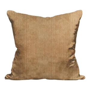 The House of Scalamandré Strie Velvet Pillow, Dove