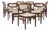 Late 20th Century Set of 10 Rosewood Dining Chairs by Johannes Andersen for D-Scan For Sale