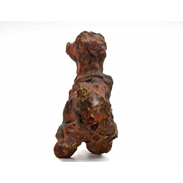 Sirio Pellegrini, Modern Veal Sculpture, 1960s, Terracotta For Sale - Image 3 of 5