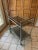Chrome Italian Faux Bamboo Mid Century Modern MCM Smoked Glass Bar Cart For Sale - Image 4 of 12