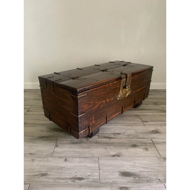 19th Century Antique Korean Coin Chest For Sale - Image 11 of 12