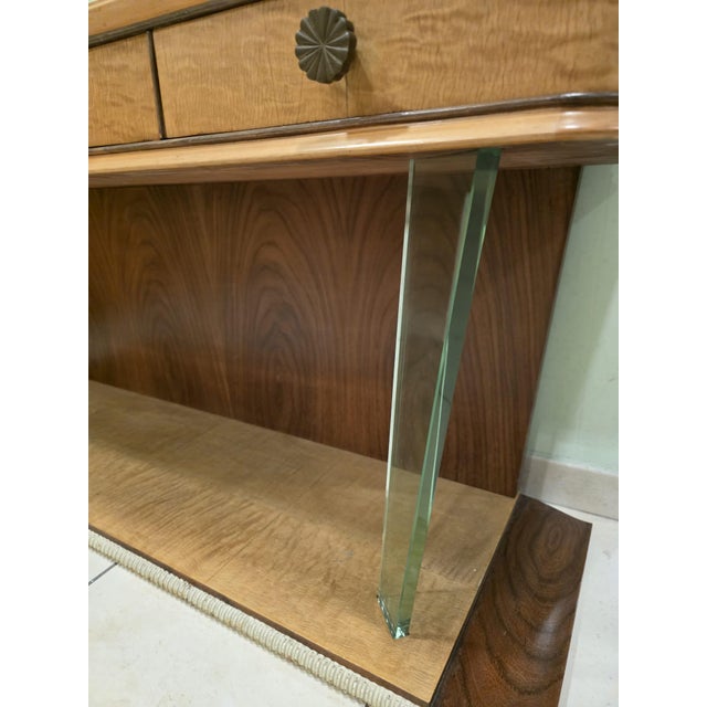 Fontana Arte Art Deco Dressing Table by Osvaldo Borsani for Fontana Arte, 1940s For Sale - Image 4 of 8