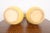 Robinson Ransbottom of Roseville Arts & Crafts Large Yellow Glazed Handled Art Pottery Jugs or Vases, Pair For Sale - Image 9 of 13