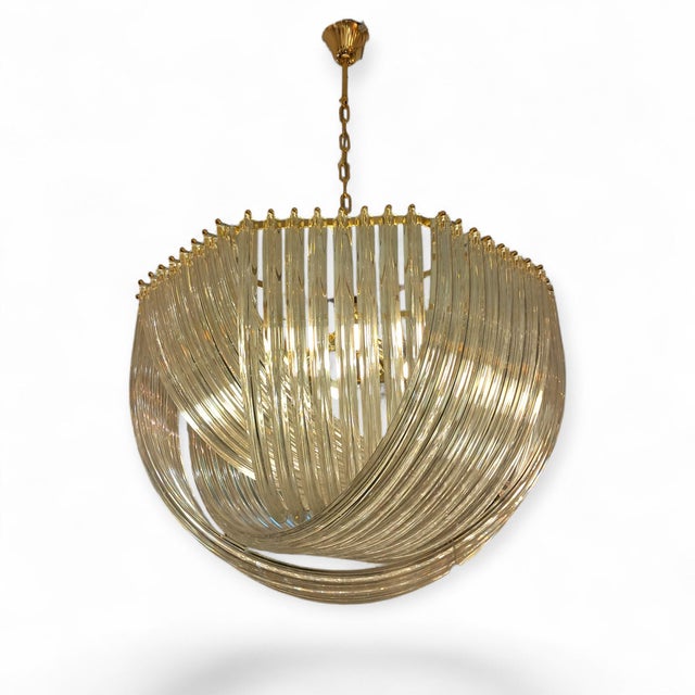 Vintage Murano Hanging Lamp by Paolo Venini, 1930s For Sale - Image 3 of 6