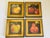 Modern Set of 4 Vintage Chromolithographs in Gold Frames For Sale - Image 3 of 12