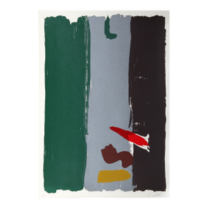Onion Train, Signed Screenprint by Kikuo Saito