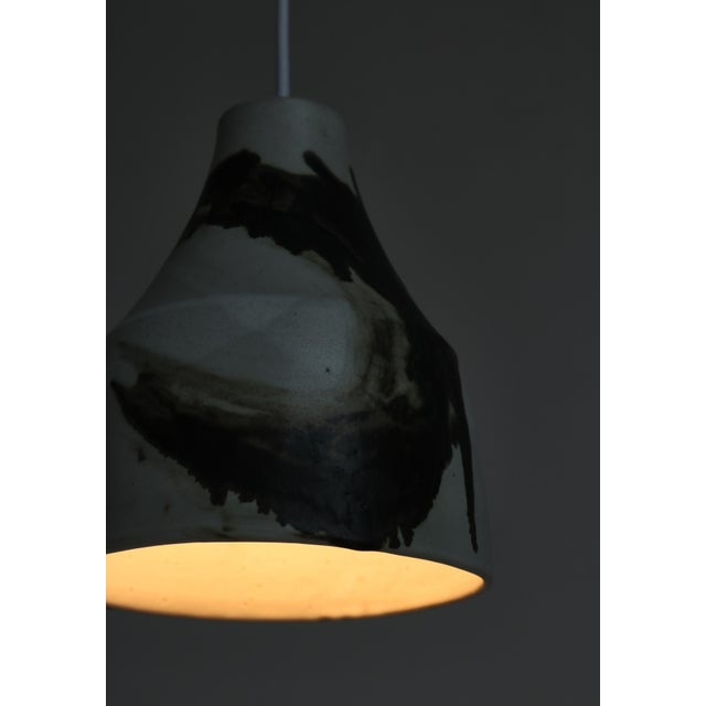 Danish Stoneware Light Glazing and Earth Colors Lamps by Kaare Klint attributed to Søholm, 1960s, Set of 2 For Sale - Image 11 of 16