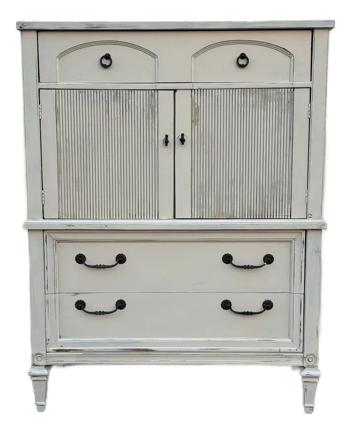 cream cottage dresser Antique Cottage Dresser