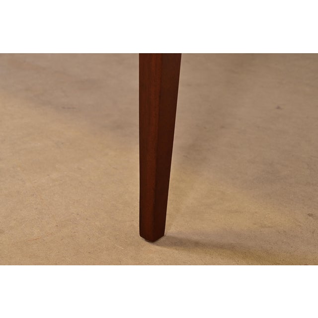 Drexel French Regency Louis XVI Mahogany Extension Dining Table, Newly Refinished For Sale - Image 12 of 15