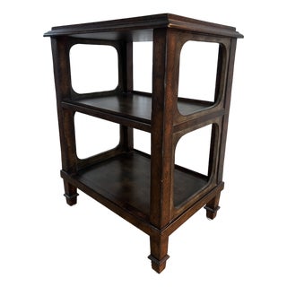 Milling Road Vintage Three-Tier Accent / End Table For Sale