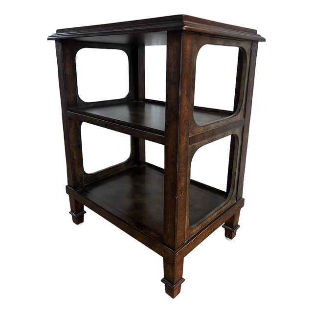 Milling Road Vintage Three-Tier Accent / End Table For Sale