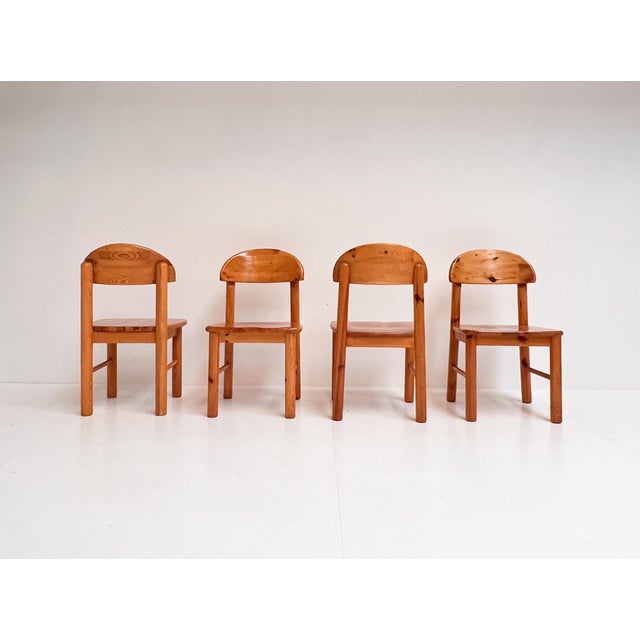 Mid-Century Modern Vintage Dining Chairs by Rainer Daumiller for Hirtshals Sawmill, 1970s, Set of 4 For Sale - Image 3 of 16