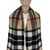Burberry Burberry Beige Plaid 100% Wool Scarf For Sale - Image 4 of 8
