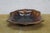 Ceramic Antique Ceramic Brown Glazed Scalloped Dish Tray Centerpiece Bowl Compote 11" For Sale - Image 7 of 10