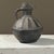 Ex-Museum Pre-Columbian Chimú Blackware Anthropomorphic Vessel with Handle Northern Coast, Peru, c. 900–1470 CE Ceramic...