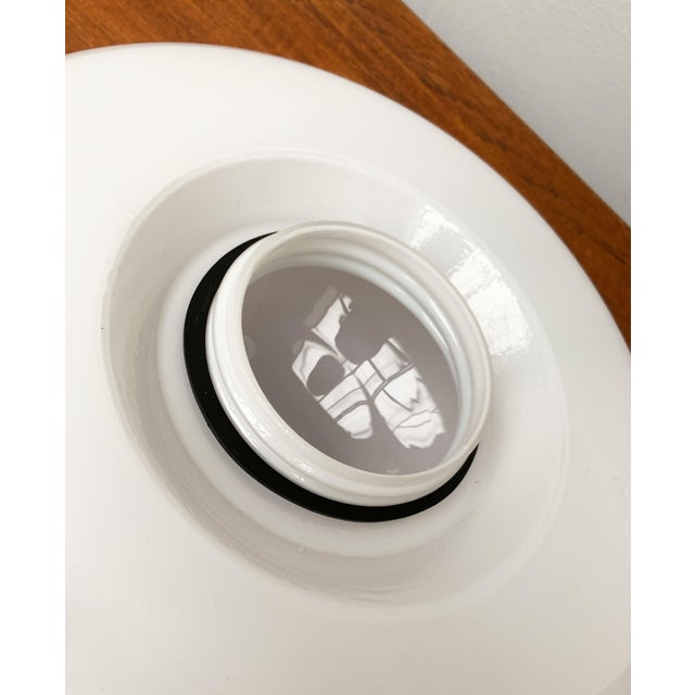 Mid-Century Modern German Glass 961 Ceiling Lamp by Wilhelm Wagenfeld for Lindner, 1950s For Sale - Image 10 of 14