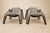 Pair of Organic-Shaped Iron Armchairs With Bouclé Upholstery, Brazil, 1950s For Sale - Image 13 of 18