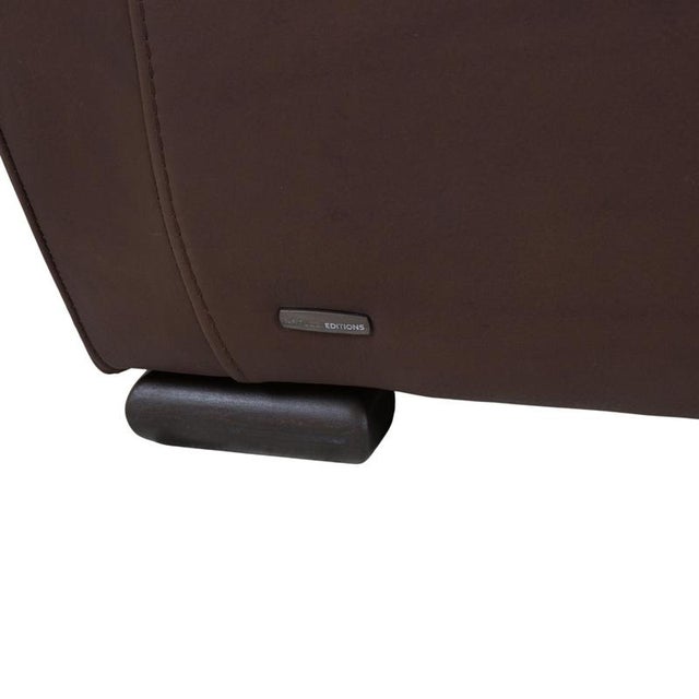 A399 3-Seater Sofa in Dark Brown Leather from Natuzzi Editions For Sale - Image 10 of 15