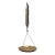 Late 19th-Early 20th Century American Brass and Iron Spring Balance Scale For Sale