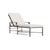 Brown Jordan Venetian Adjustable Chaise Lounge, Mica frame with Fusion Natural fabric For Sale - Image 12 of 12