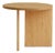 Round Side Table in Oak by Lebanto For Sale