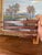 Vintage Wooden Swing-Arm Wall-Mounted Quilt or Towel Rack in Likely Oak and Mahogany. For Sale - Image 4 of 10