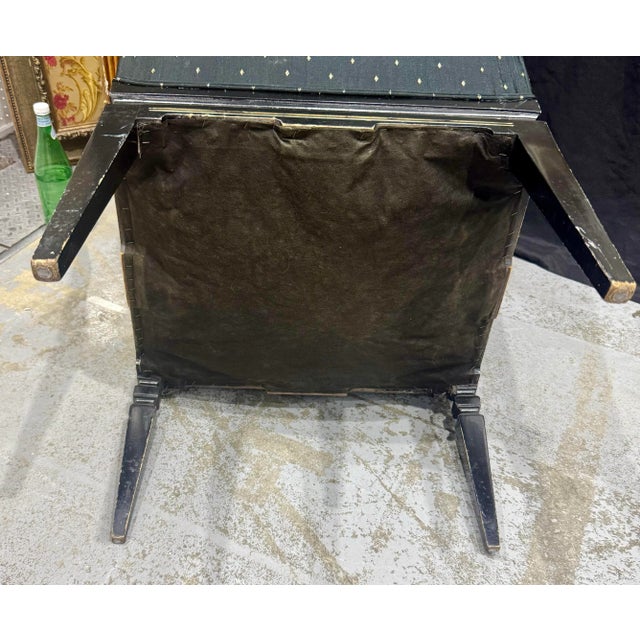 Vintage Fretwork High Back Chippendale Livingroom Desk Wingback Chair Armchair For Sale - Image 12 of 12