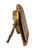 18CT Gold Plated Cased Romane Pendulette Quartz Alarm Clock by Cartier, Paris, 1980s For Sale - Image 12 of 13