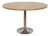 Mid-Century Modern Oak Round Dining Table, Denmark, 1970s For Sale