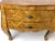 1940s Italian Parquetry Two Drawer Mini Commode With Shell Form Handles For Sale In New York - Image 6 of 11