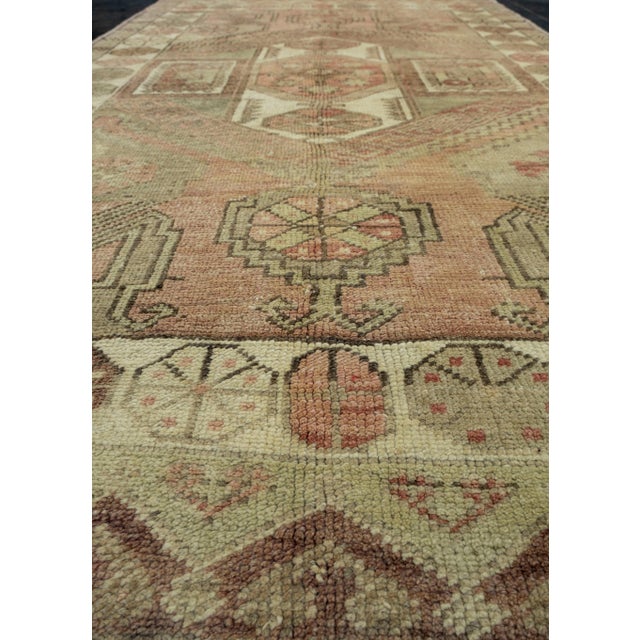 Early 21st Century Turkish Vintage Rug 4'4" x 8' #17805 For Sale - Image 5 of 8