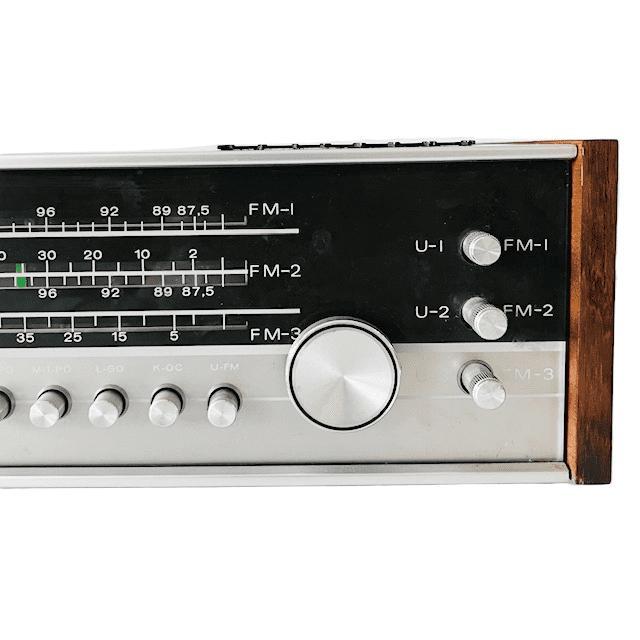 Philips Mid-Century Teak Aristona SA5910 22RH781 Stereo Receiver from Philips, 1970s For Sale - Image 4 of 8