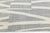 8x10 Abstract Geometric Modern Flatweave Rug - Hand-Knotted Ivory & Slate Wool For Sale - Image 4 of 10