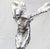 Metal Art Nouveau Flying Lady Bronze Statue Spirit of Ecstacy For Sale - Image 7 of 10