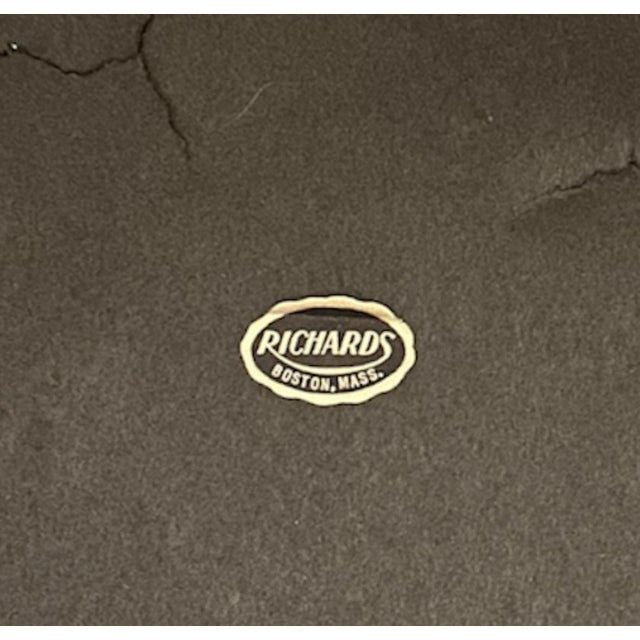 Antique Gilt Oval Framed Portrait Print of a Young Boy / Child Titled “Paul” by C & A. Richards, Boston, Massachusetts For Sale In Dallas - Image 6 of 6