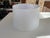 White Drum Lamp Shades - a Pair For Sale - Image 4 of 5