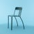 Palais Royal Chair by Jean-Michel Wilmotte, 1986 For Sale - Image 5 of 5
