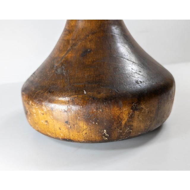 19th Century Unusual Carved Wood Ceremonial Club Sculpture, Pacific Islands For Sale - Image 11 of 16