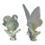 Circa 1930s Vintage Sabino Paris France Butterfly, Swan and 2 Mini Birds Opalescent Figures, Signed- 4 Pieces For Sale