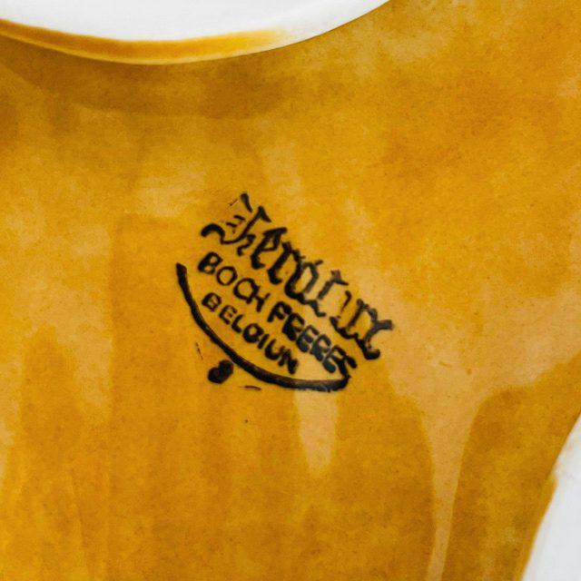 Vintage Ceramic Cheese Board from Boch Frères, 1950s For Sale - Image 9 of 10